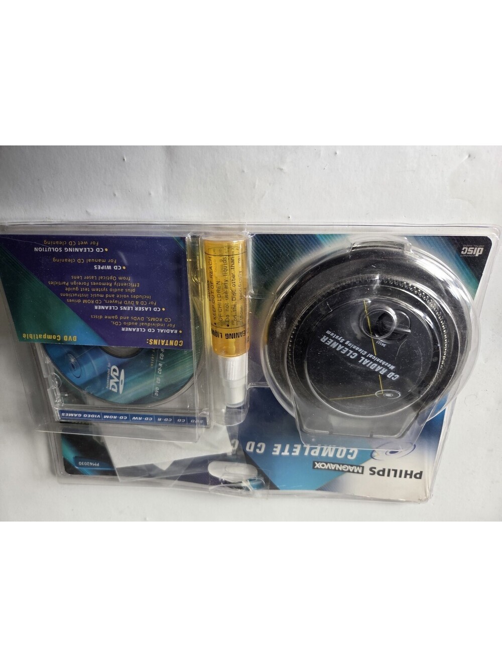 PHILIPS CD & DVD 4 In 1 Complete Cleaning Kit System SG2